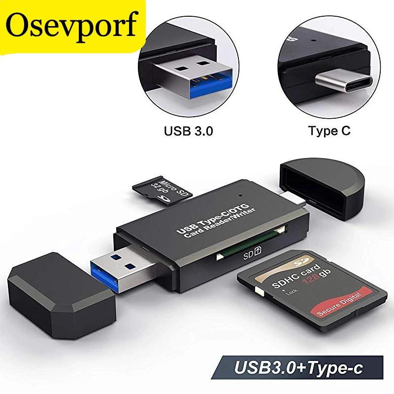  3 in 1 Ʈ ޸ ī , CŸ, ũ USB, USB to ũ SD, TF, USB OTG , е PC